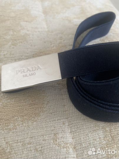 Ремень prada эластичный 100см оригинал
