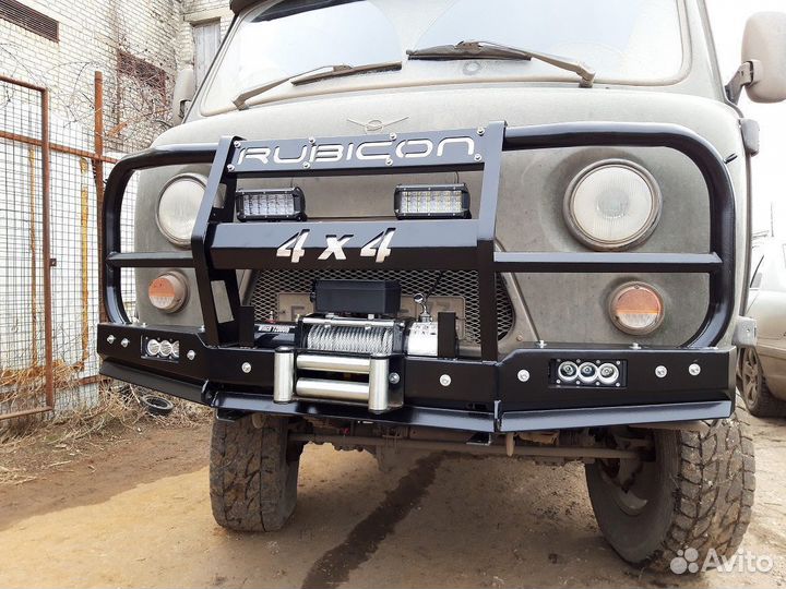 Передний бампер rubicon-5 УАЗ-452, 3303, 39094