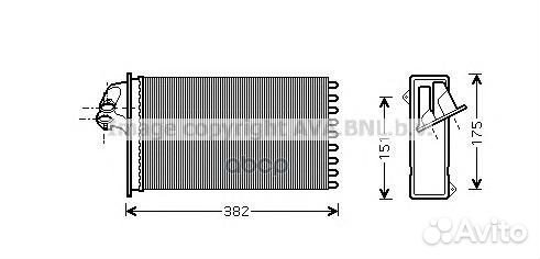 Теплообменник MSA6355 Ava