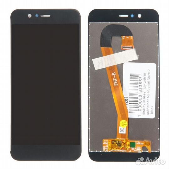 Дисплей в сборе с тачскрином для Huawei Nova 2 чер