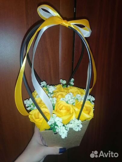 Мыльные розы букеты