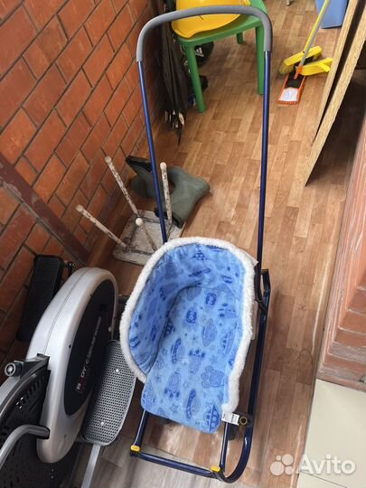 Детские санки с колесами