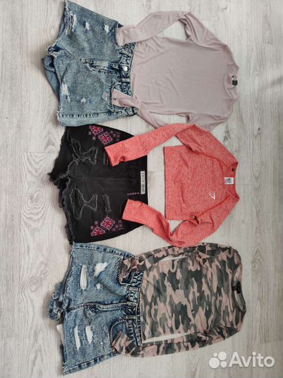 Женские фирменные вещи пакетом s-m 45единиц