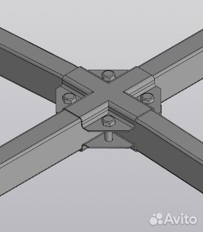 Теплица Мария Делюкс Усиленная 4м с поликарбонатом