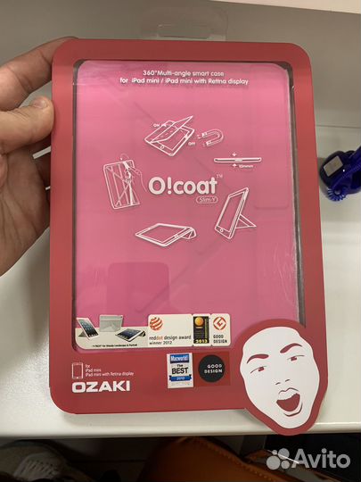 Новый чехол Ozaki multi-angel для iPad mini 1.2.3