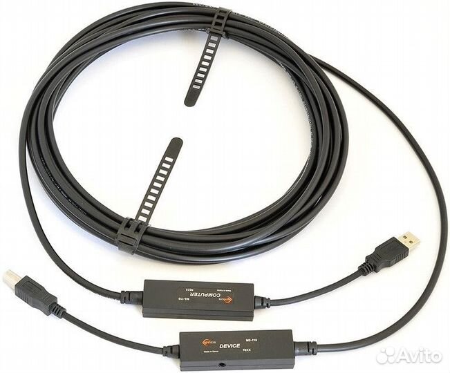 Opticis USB A – вилка/B – вилка, M2-110-20