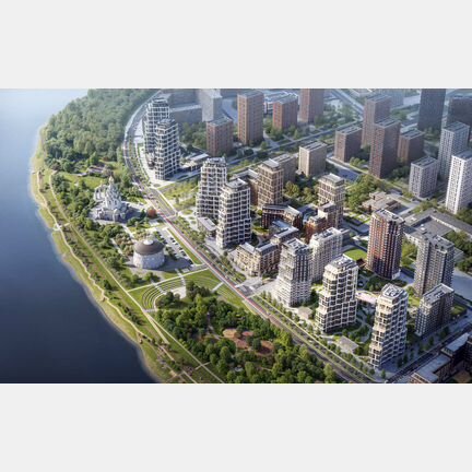 1-к. квартира, 51,9 м², 8/22 эт.