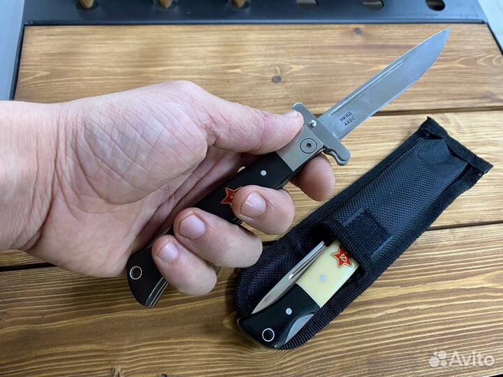 Нож финка нквд складная