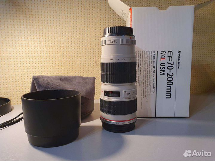 Объектив Canon ef 70 200mm f 4l usm