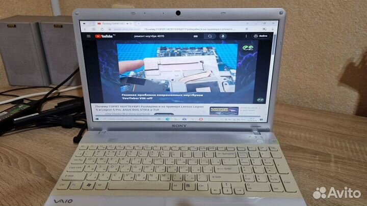 Ноутбук sony vaio