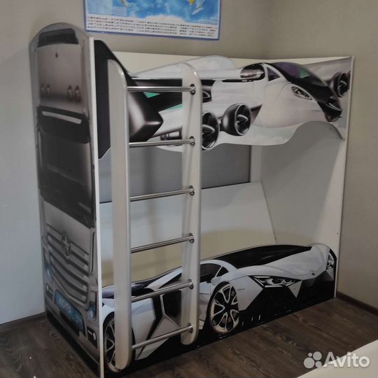 Двухярусная кровать детская