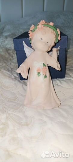 Ангелочек фигурка фарфор