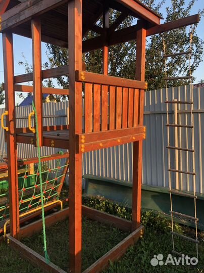 Детская игровая уличная горка