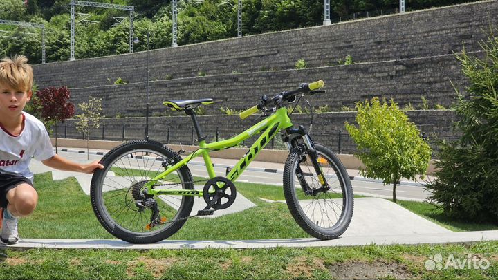 Детский двухколесный велосипед scott