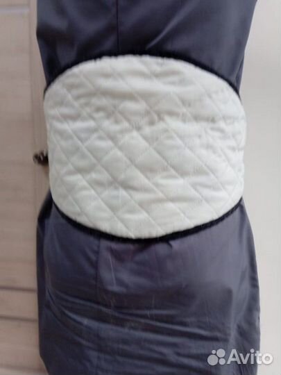 Валяный пояс из собачьей шерсти