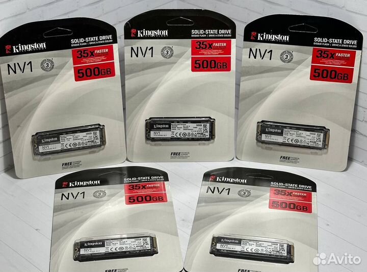 SSD Kingston NV1 500gb новые