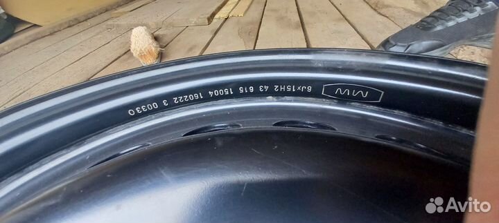 Диск штампованый на 15