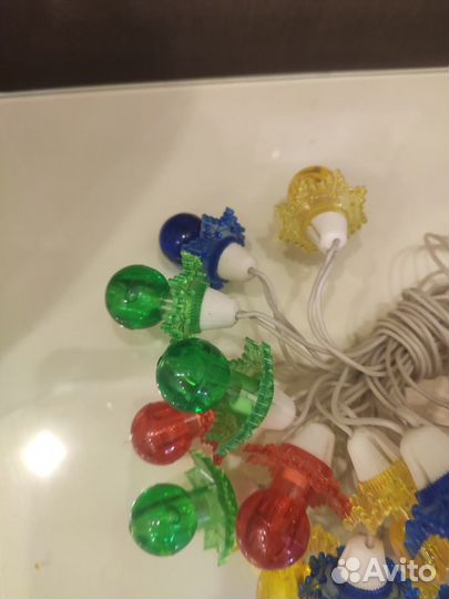 Гирлянда елочная СССР