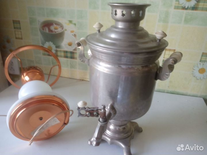 Самовар лампа СССР