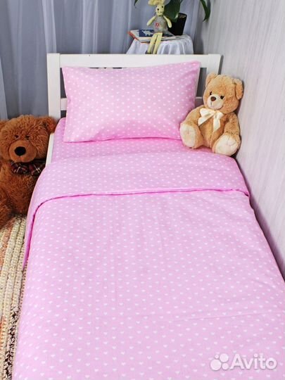 Детское постельное белье на резинках
