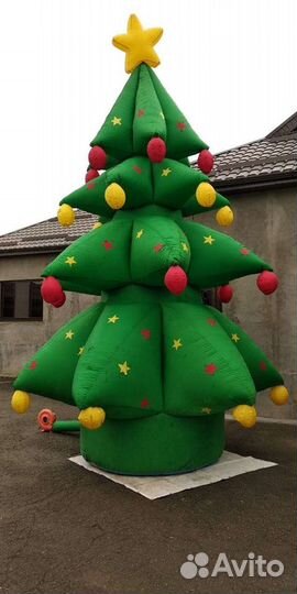 Новогодняя надувная ёлка