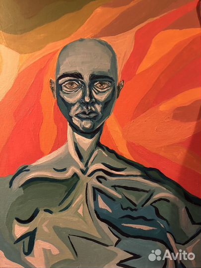 Картина акрилом на заказ