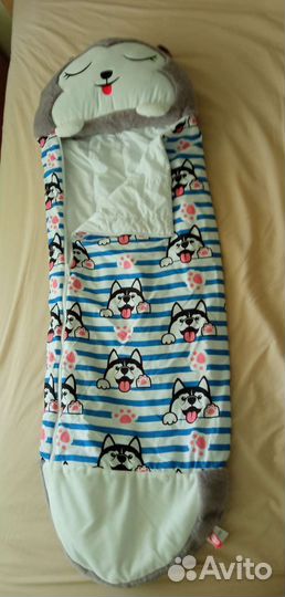 Детский спальный мешок, до роста примерно 110 см