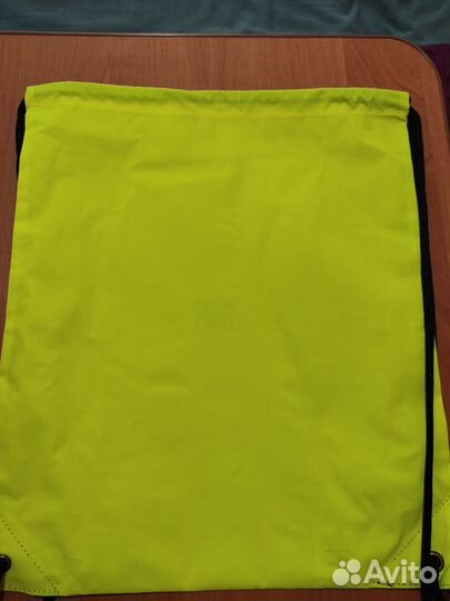 Рюкзак-мешок школьный сумка для сменки желтый