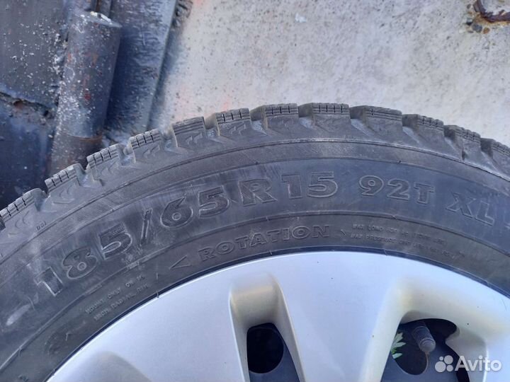 R15 Nokian Tyres Nordman 5 185/65, PCD 4x100 DIA 54.1