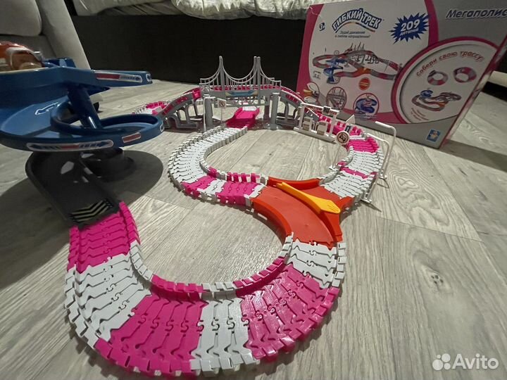 Игрушка Дорога гибкий трек Мегаполис