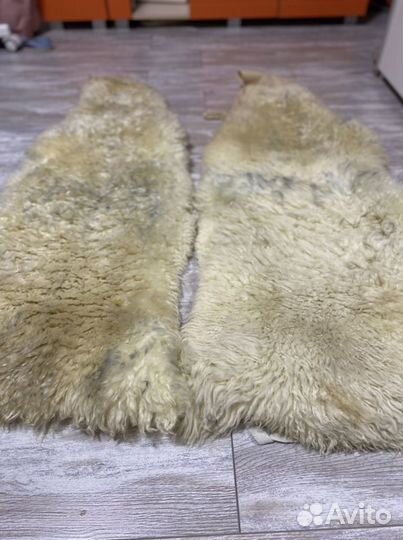 Накидки на сидения из овечьей шкуры