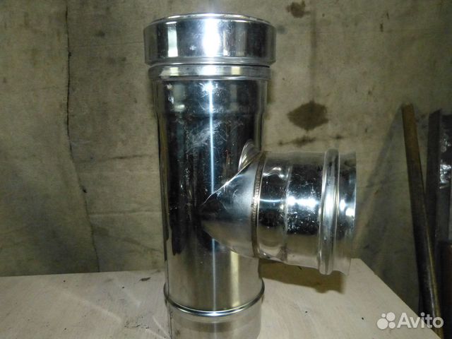 Тройник для печной трубы