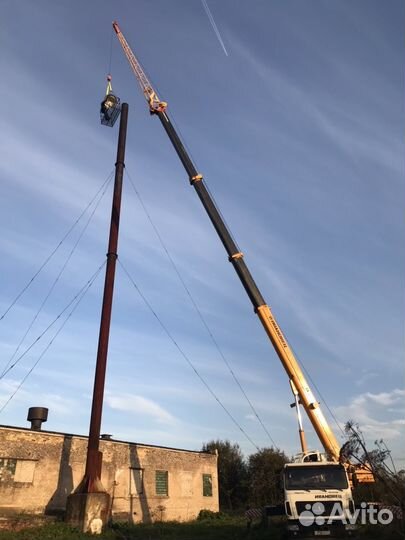 Аренда и услуги автокрана, 25 т, 31 м, с гуськом 7 м