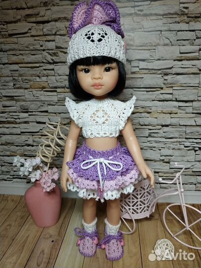 Комплект одежды для кукол Паола Рейна 32 см