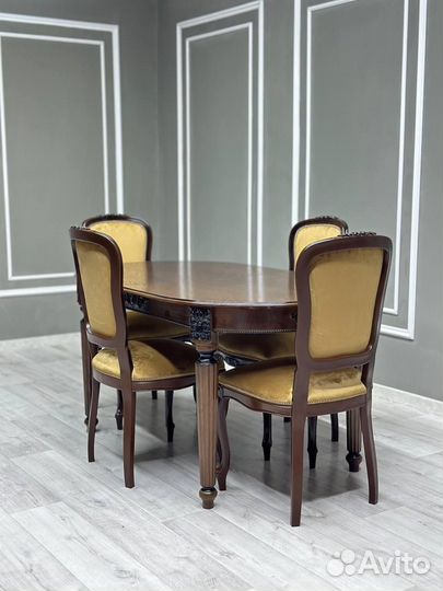 Стол со стульями в наличии\оплата при получении