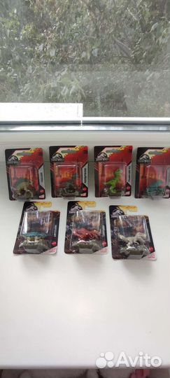 Динозавры Jurassic world mattel