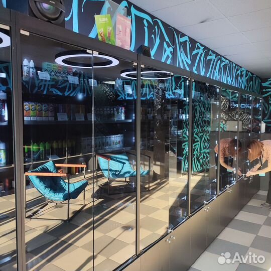 Тонировка и освещение витрин табачных магазинов