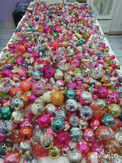 Елочные игрушки СССР