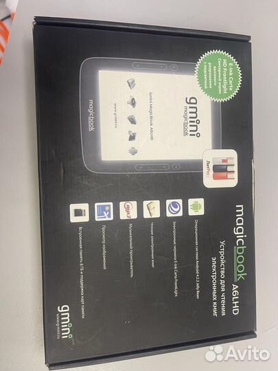 Электронная книга Gmini magicbook A6Lhd новая