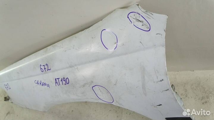 Крыло переднее левое Toyota Corona AT190