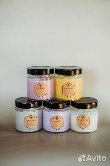 Соляной скраб для тела