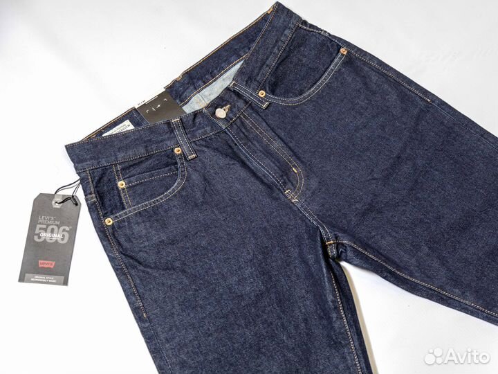 Мужские джинсы Levis 506 классика на молнии
