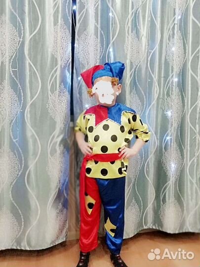 Костюм петрушки скомороха