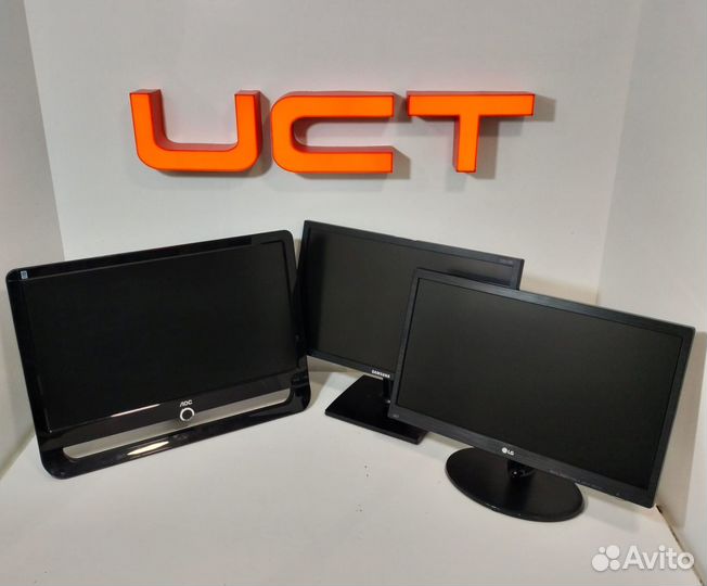 Мониторы в асс. 27/ 24/ 22/ 19 дюймов (TN/IPS/PLS)