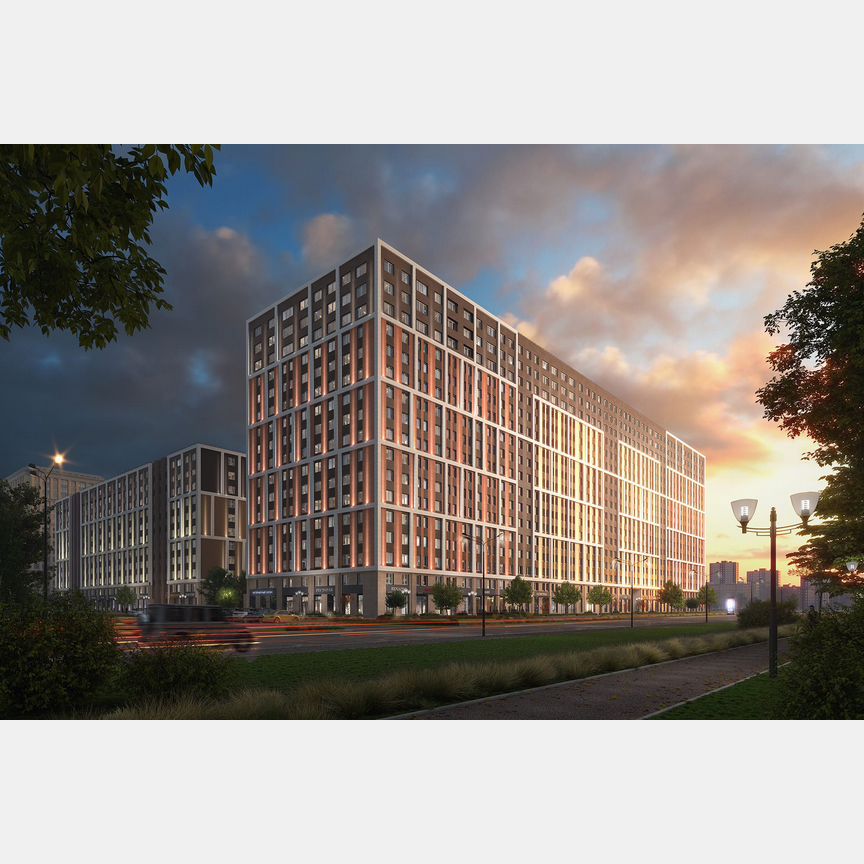 Апартаменты-студия, 28 м², 8/17 эт.