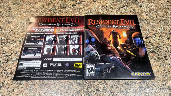 PS3 Resident Evil Operation Raccoon City