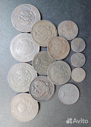 Монеты царизм, юбилейка, погодовка. Цена за все