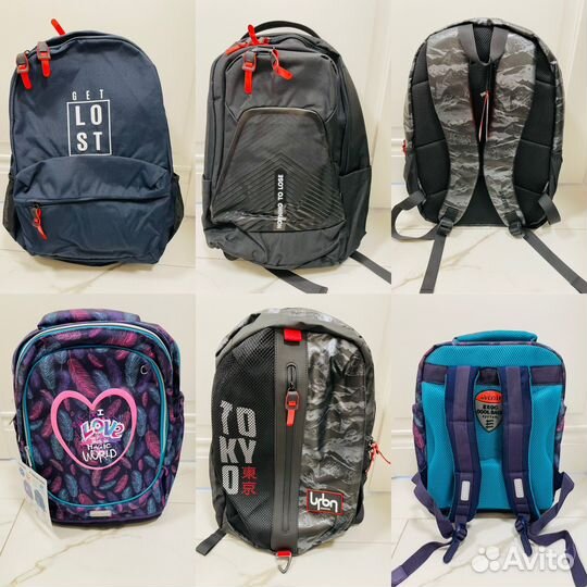 Новые школьные рюкзаки и ранцы