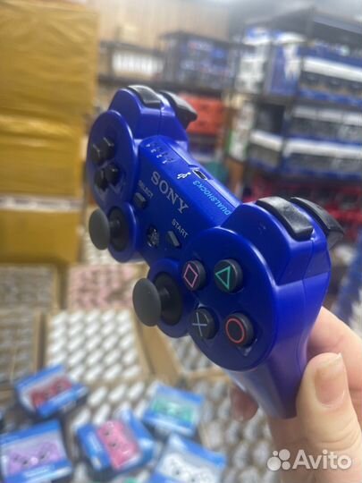 Геймпад для ps3 sony dualshock 3 оптом синий