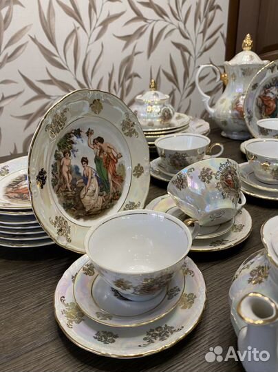 Сервиз чайный «Мадонна» гдр оригинал